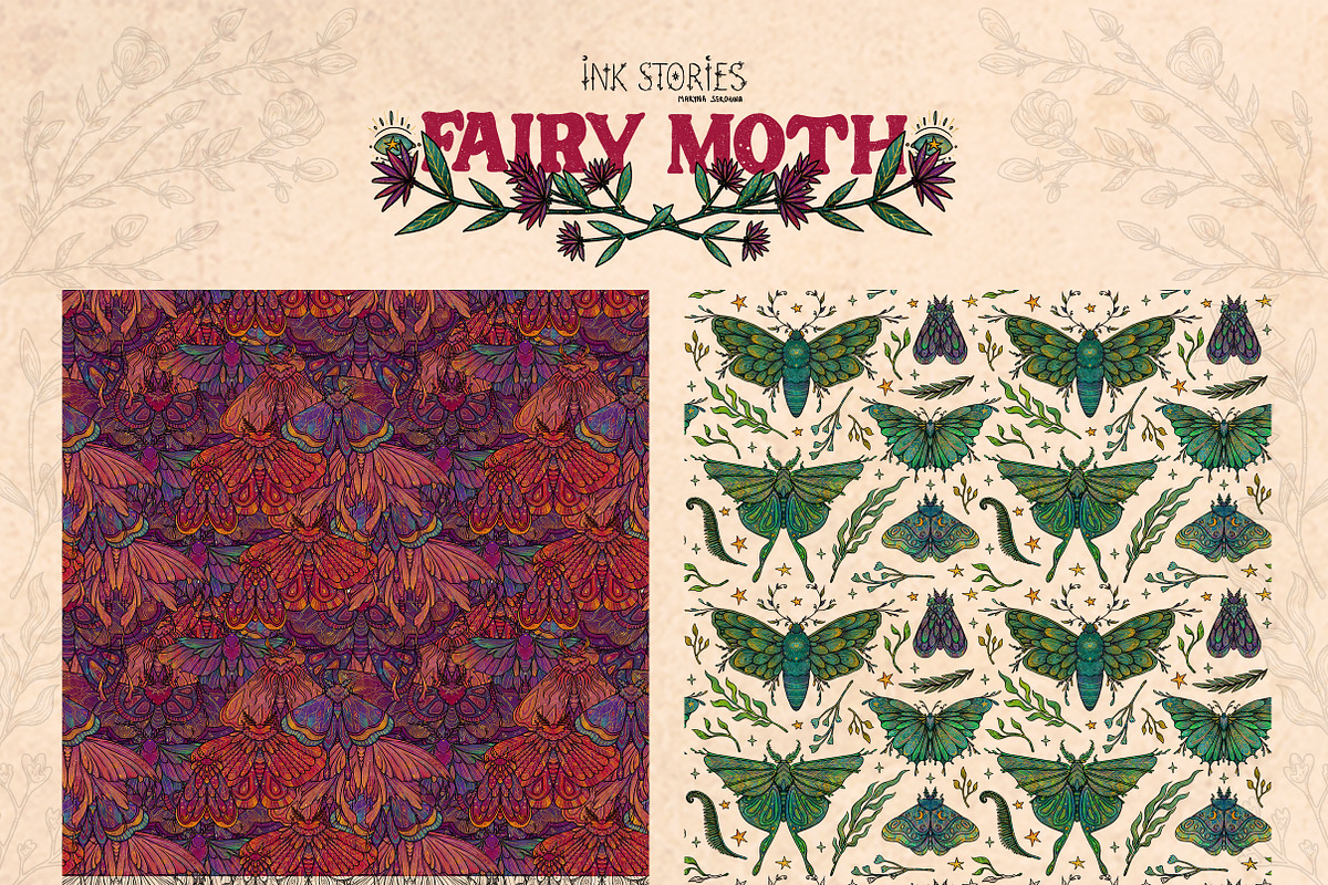 Fairy Moth, an Animal Illustration by Ink Stories (Photo 15 of 27)