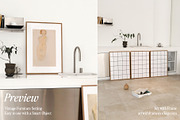 Modern Kitchen Interior Frame Mockup, a Product Mockup by ArtwithFrame (Thumbnail 11 of 16)