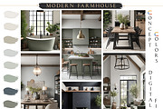SW Modern Farmhouse Paint Palette, a Presentation Template by CONCEPT COLORS (Thumbnail 3 of 8)