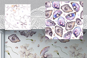 Pearls. Watercolor and graphic, an Object Graphic by ma_i_vi (Thumbnail 9 of 10)