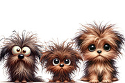Frazzled Dog Clip Art, an Illustration by Designworld (Thumbnail 5 of 6)