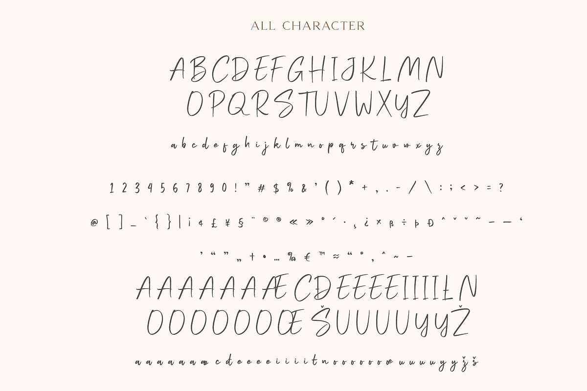 Signatey - Modern Script Font, a Script Font by Craft Supply Co. (Photo 9 of 9)