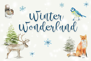 Winter Wonderland Graphics Pack