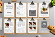 Classy Food Menu 4, a Brochure Template by Luuqas Design (Thumbnail 1 of 10)