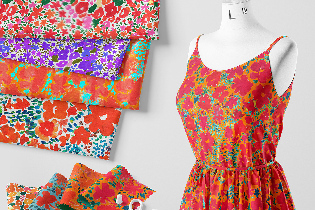 Summer Love, a Pattern Graphic by ANAKOTO (Photo 3 of 9)