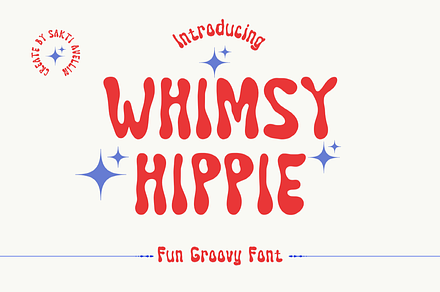 Whimsy Hippie, a Handwritten Font by SaktiAvellin