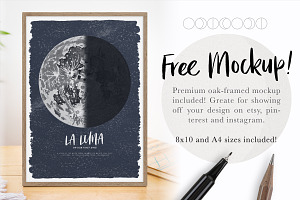 Lunar Phase Poster Creator