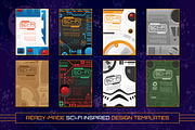 Sci-Fi Design Templates and Vectors, an Illustration by Wingsart Studio (Thumbnail 2 of 5)
