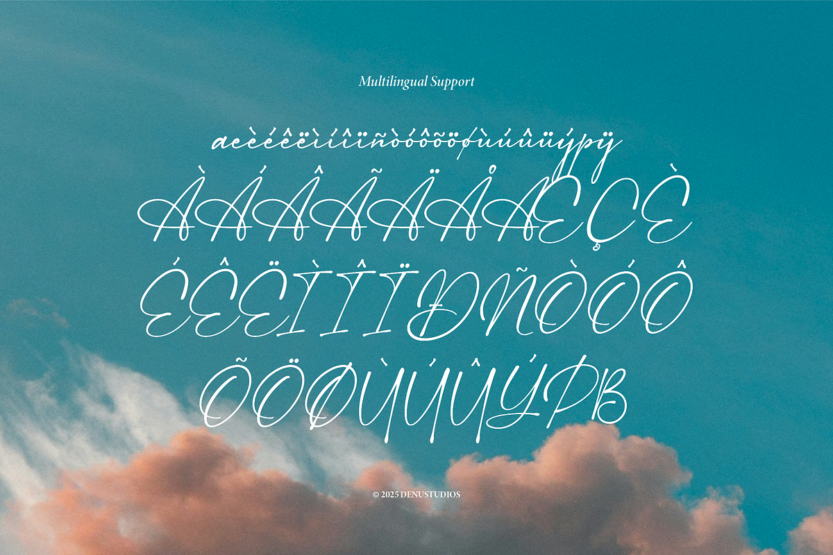 Sagara Amirenja | Classic Signature, a Script Font by Denustudios (Photo 11 of 12)
