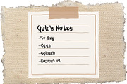 Smooth Paper Handwriting Font, a Sans Serif Font by Mehul Munjani (Thumbnail 4 of 10)