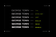 GeorgeTown Display Typeface, a Sans Serif Font by Foxtype (Thumbnail 2 of 5)