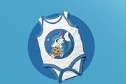 Cute Chibi Dragon Cookie Mascot, a Decorative Illustration by AmmarGrafx (Thumbnail 3 of 4)