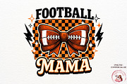 Football Mama Png Tshirt Bow Sports, a Sport Illustration by SugarCloudStudioArt (Thumbnail 1 of 6)