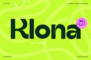Klona Sans Serif, a Sans Serif Font by CCS Type (Thumbnail 1 of 17)