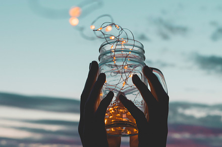 Jar + Lights