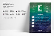Winter Festival Flyer, a Flyer Template by Bundo Themes (Thumbnail 4 of 5)
