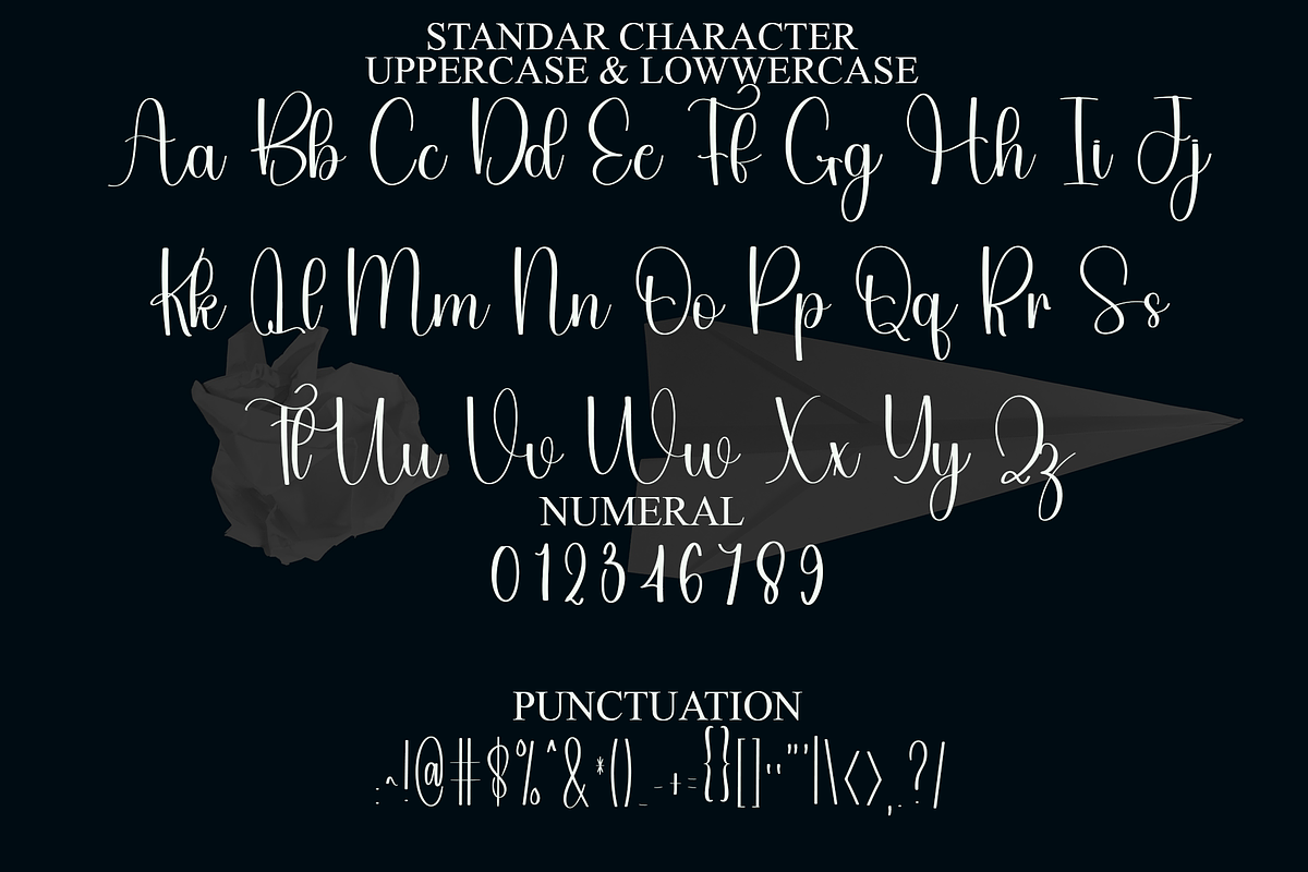 Logical Mention, a Script Font by InermediaSTUDIO (Photo 5 of 8)