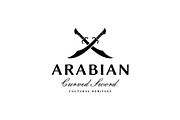 Arabian Curved Sword Logo Design, a Branding & Logo Template by Buqancreative (Thumbnail 4 of 4)