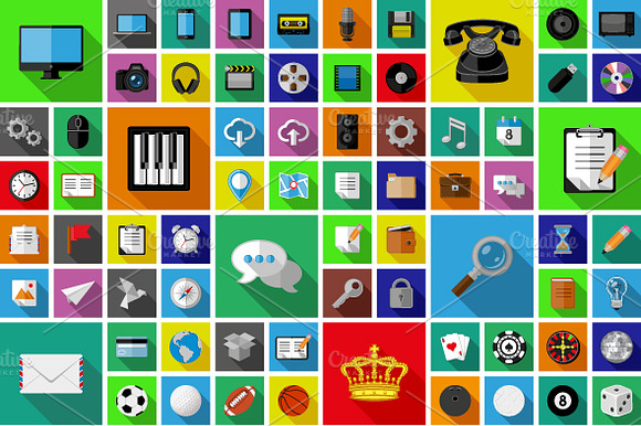 Over 100 Universal Icons