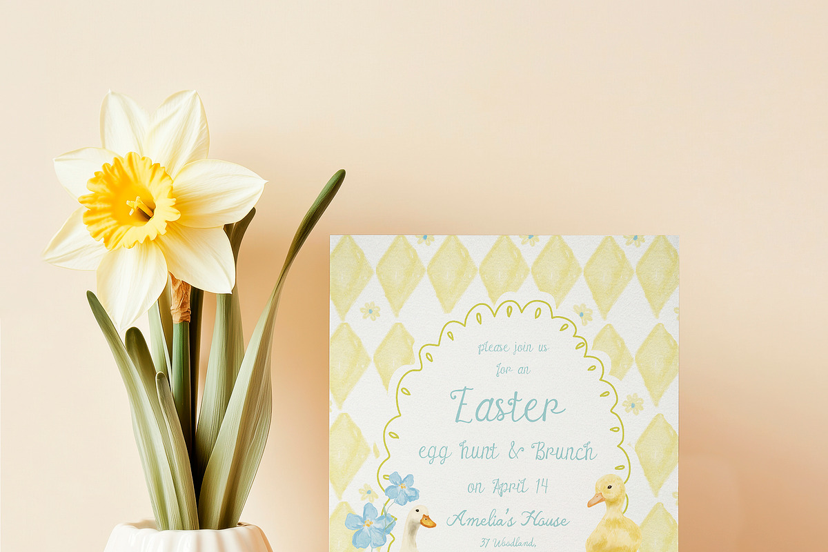 Cottagecore Easter. Hand-Drawn Art., a Seasonal Illustration by Designwork (Photo 10 of 12)