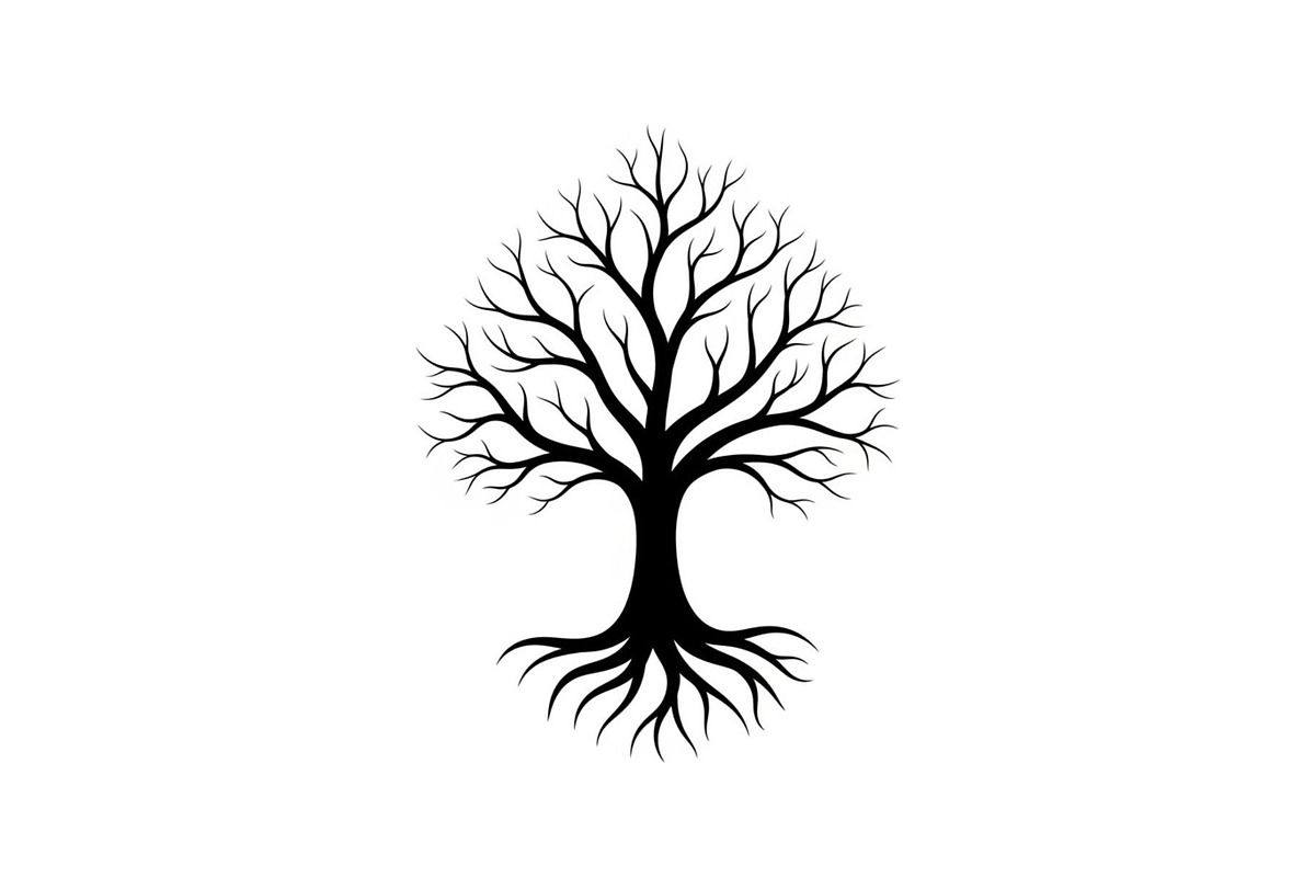 Tree Silhouette Vector Bundle, an Illustration by musafir_fashion (Photo 6 of 51)