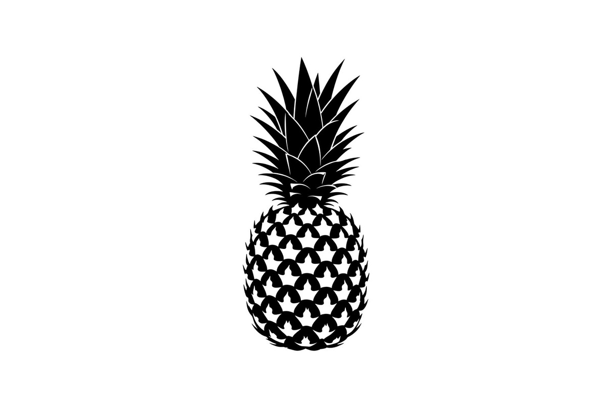 Pineapple Silhouette Vector Bundle, an Illustration by jahid234 (Photo 49 of 51)