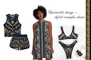 Luxurious Art Deco & Baroque Pattern, a Texture Illustration by ARSCOR (Thumbnail 3 of 6)