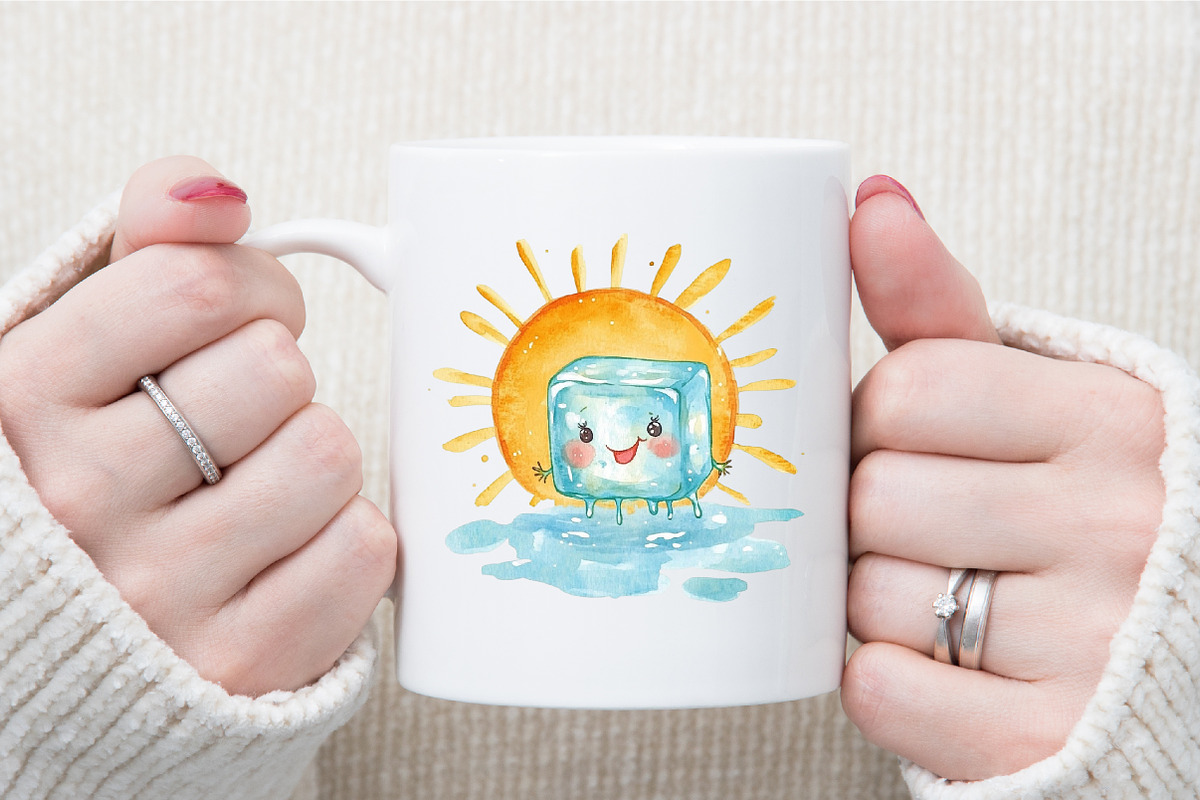 Quirky Summer Day Clipart, an Illustration by Sublimation Artist (Photo 5 of 6)