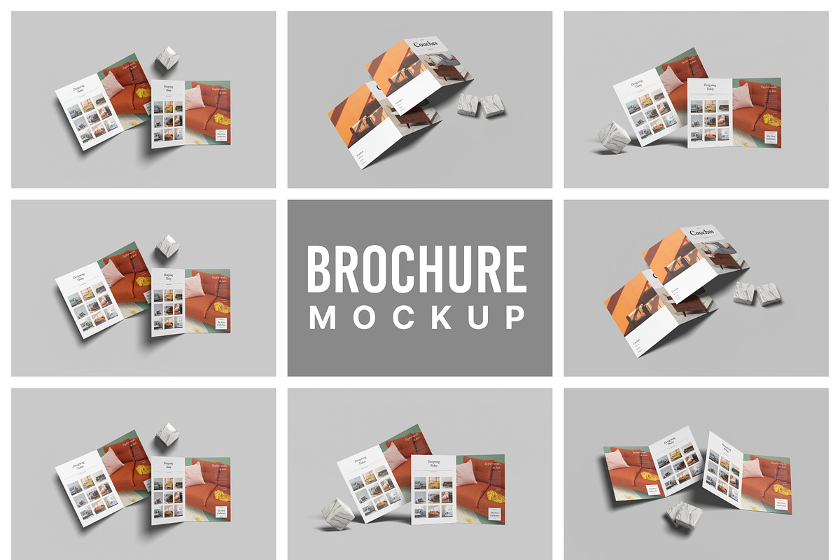 A4 Bifold Brochure Mockup Bundle 67, a Books & Magazine Mockup by Graphicuss (Photo 1 of 5)