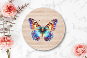 Watercolor Beautiful Butterfly PNG, an Illustration by CraftArtStudio (Thumbnail 4 of 5)