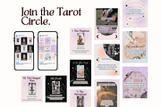 Tarot Reader Social Media Kit BUNDLE, a Social Media Template by Mochi Atelier (Thumbnail 12 of 12)