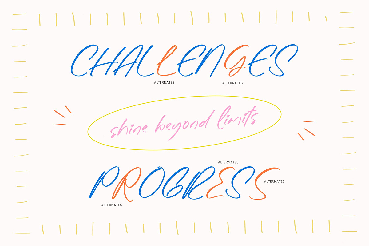 Feelosing Brave Note Handwritten, a Script Font by stylishtype.co (Photo 7 of 15)