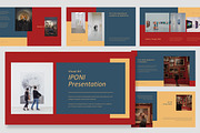 Iponi : Visual Arts Google Slides, a Presentation Template by Punkl Camp (Thumbnail 1 of 16)