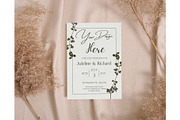 Minimalist 5x7 Card Mockup Bundle, an Invitation Template by DaisyStudio (Thumbnail 12 of 13)
