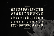 Bellanork | Blackletter Typeface, a Font by Denustudios (Thumbnail 10 of 12)