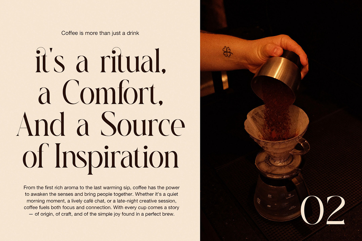 Glitns Elegant Serif Font, a Serif Font by Graphicxell (Photo 4 of 8)