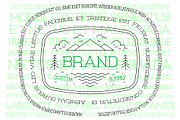 COLLEGE, a Serif Font by Brainware Graphic (Thumbnail 3 of 5)