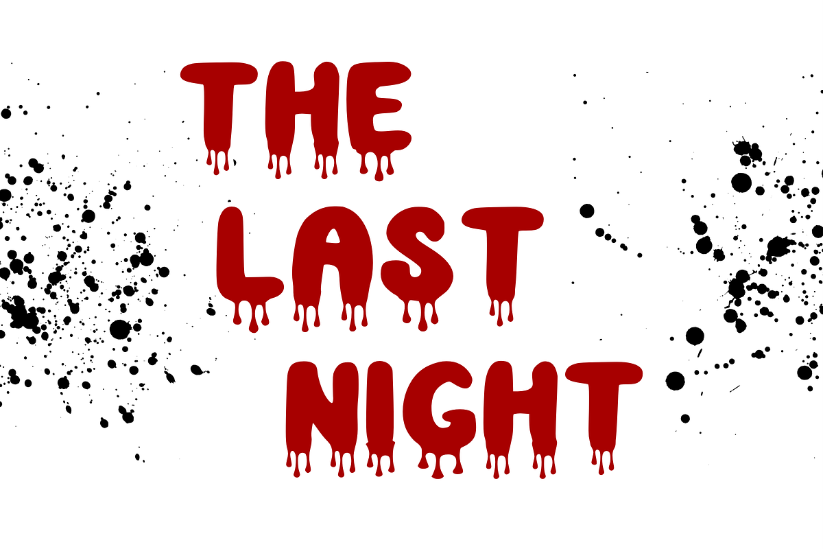 Scary Blood - Display Font, a Font by KiddoGlyphs Studio (Photo 3 of 3)