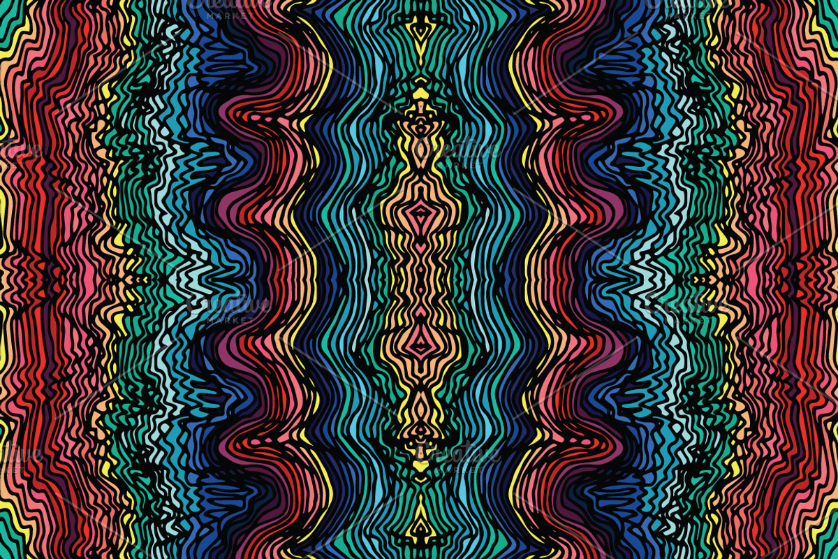 Abstract seamless patterns, a Pattern Graphic by tamara.comotomka (Photo 5 of 8)