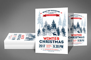 Minimal Christmas Winter Flyer, a Flyer Template by graphicforest (Thumbnail 3 of 4)