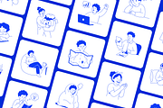 Animated 70 People Illustrations, a Person Illustration by Vectors Market (Thumbnail 3 of 4)