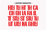 Naughty - Retro Display Typeface, a Sans Serif Font by Pian45 Studio (Thumbnail 8 of 8)