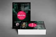 City Wide Revival Church Flyer, a Flyer Template by Graphic Templates (Thumbnail 4 of 4)