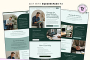 Male Therapist Squarespace Template, a Squarespace Template by Template Twist Shop (Thumbnail 2 of 9)