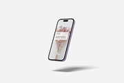iPhone 14 Pro Mockup, an iPhone Mockup by zuhraabdullah (Thumbnail 2 of 28)