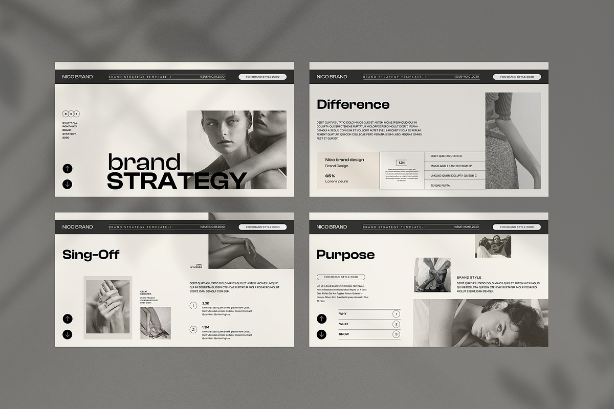 Brand Strategy | CANVA, a Presentation Template by evgenystudio
