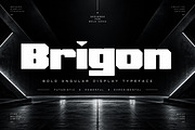 Brigon — Bold Display Typeface, a Slab Serif Font by Wow Magic (Thumbnail 3 of 5)