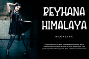 Wednesday, a Sans Serif Font by FreshTypeINK (Thumbnail 3 of 8)