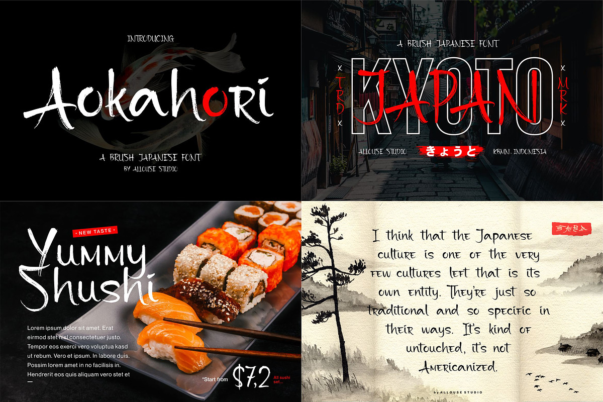 Fantastic Collection Font Bundle, a Script Font by Allouse Studio (Photo 18 of 26)