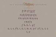 Midtown, a Blackletter Font by Omotu Studio (Thumbnail 11 of 12)